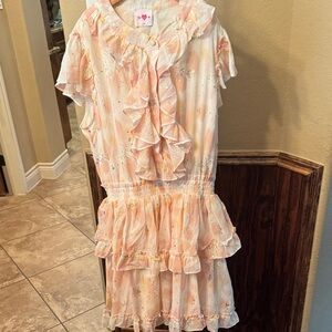 Buddy Love Pastel Ruffle Mini Dress